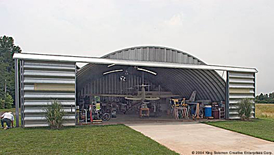 airplane hangers is another one of the metal building uses 