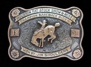 houston stock show buckle